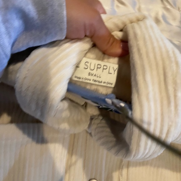 Z Supply all day Knit sandstone small new - Picture 5 of 7